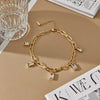 316L Stainless SteelSquare Zircon Anklets Women Foot Chains Anti-Rust Jewelry Holiday Gift - Image 2