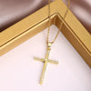 Men Women Hip Hop Zircon Cross Shiny Pendant Stainless Steel Necklace Charm Bling Necklaces Jewelry Gifts - Image 10