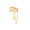 Silver Zircon Double layer Clip Earrings Women 1Piece No Piercing Earring Party Jewelry - Image 16