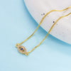 Gold Color Zircon Evil Blue Eye Bracelet Bangle Lucky Jewelry Women Gift Adjustable Handmade - Image 6