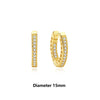 Heart and Hoop Earrings with Cubic Zirconia in Many Styles - Image 9