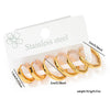 316L Stainless Steel 6 Pieces Irregular Circle Earring for Women Simple Temperamental Jewelry Gifts - Image 8