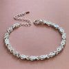 Silver Round Beads Bracelets for Women Men Vintage Simple Adjuatable Chain Bracelets Party Wedding Jewelry - Image 9