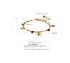 Colorful Bead and Flower Chain Anklet in Gold-Tone or Silver-Tone - Image 8