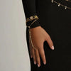 Gold Color Shell Cz Charm Long Double Layer Necklace For Women Girl Holiday Delicate Jewelry - Image 6