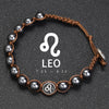 Hand Knitted 12 Zodiac Bracelets Hematite Stainless Steel Leo Libra Bracelet Couples Friendship Gifts Bracelets Jewelry - Image 14