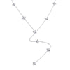 NiNice Stainless Steel Necklace Y-shaped Chain Octagonal Star Zircon Bracelet Foot Chain Design Gift - Image 9