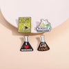 Science Chemical Molecular Structure Enamel Pins Chemistry Pharmacist Gene Strand Brooches Lapel Badge Jewelry Gift For Students - Image 5