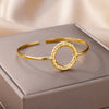 Vintage Snake Bangle Bracelet For Women Stainless Steel Snake Opening Bangle Animal Aesthetic Jewelry - Image 16