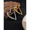 Removable Minimalist Stainless Steel Heart Love Hollow Hoop Earrings Anti Allergic Gold Color Jewelry - Image 5