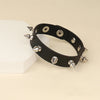 3PCS/Set Black Goth Emo Boho Bracelets For Men Women Punk Gothic Spike Rivets PU Leather Bracelet Bangles Party Jewelry Gift - Image 6