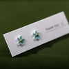 Handmade Multicolor Ceramic Flower Earrings With Stainless Steel Pin And Eye-catching Jewelry - Image 11