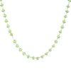 1pc Stainless Steel Necklace Multicolor Round Glass Beaded Chain Necklace For Women Party Club Collar Choker Necklace Jewelry - Image 17