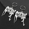 Punk Broken Stainless Steel Spiked Choker Necklace Women/Men Silver Color Pendants Necklaces Jewelry Lettre N3430S03 - Image 12