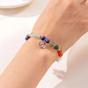 Minimalist Colorful Stone Beaded Bracelets for Women Men Handmade 12 Constellation Zodiac Sign Bracelets Jewelry - Image 4