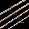 Hip Hop Bling CZ Tennis Bracelet Cubic Zirconia Iced Out For Women 3/4/5/6mm Width 1Row Tennis Chain Men - Image 7