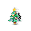 Silver Charm Pendant Christmas Stocking Cat Gingerbread Man Reindeer Bead Fit Bracelet Bangle Woman Jewelry - Image 37