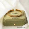 Personality Gold Color Stainless Steel Elastic Irregular Weave Twisted Open Bangles for Women Men Jewelry Does Not Fade - Image 15