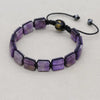 10MM Stone Hematite Amethyst Braided Bracelet Bangle Punk Man Women Friendship Charm Bracelet Handmade Jewelry - Image 3