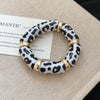 Multi-style Leopard Print Bamboo Tube Acrylic Stretchy Bracelets for Women Men Retro Resin Beaded Bangles Stack Jewelry Gift K1 - Image 28