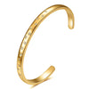 Stainless Steel Bamboo Cuff Bracelets Bangles for Woman Gold Color Wedding Female Jewelry Gifts - Image 27