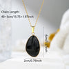 1pc Stone Irregular Pendant Necklace Pink Crystal Amethyst Tiger Eye Necklace Pendant for Women Couple Jewelry Gift - Image 3