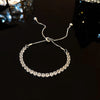 Rhinestone Accent Stainless Steel Bracelet in Multiple Styles - Image 13