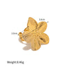 Imitation Pearl Stainless Steel Gold Color Ring for Women Engagement Party Gift Temperament Jewelry - Image 22