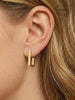 Stainless Steel Hoop Earrings For Women Men Heart Star Oval Rectangle Round Triangle Gold Color Punk Hip Hop Jewelry - Image 2