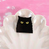 Cute Black Cat Enamel Pin Cartoon Cool Kitten Animal Brooch Metal Badge for Jewelry Clothes Jackets Deco Gifts for Cats' Lovers - Image 2