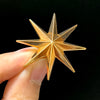 Classic Glossy Eight-pointed Star Brooches for Women Unisex Cross Star Pins Office Party Friend Gifts Jewelry Accessories - Image 2