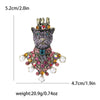 Rhinestone Tiger Head Brooches for Women Unisex Pearl Bear Pins Wolf Lapel Pins Banquet Party Backpack Gifts Jewelry Accessories - Image 23