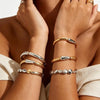 Exaggerated Jewelry Sets Women Color Block Multi Layer Stackable Necklaces Bracelets Elegant Banquet Jewelry Accessories - Image 3