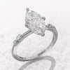 Crystal Marquise Cubic Zirconia Rings for Women Thin Ring Engagement Wedding Accessories Statement Jewelry - Image 11