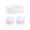 2pcs One Pair Wash Face and Wrist Band Absorb Water Sweat Wiping Bracelet Hairband Moisture Proof Sleeve Wrist Guard - Image 16