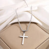 316L Stainless Steel Casting Metal Cross Pendant Necklace For Men Women Punk Hip Hop Chain Collar Jewelry - Image 14