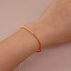Colorful Seed Bead Bracelet with Adjustable Fit - Image 4