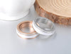Titanium Steel and Ceramic Ring with Cubic Zirconia in US Sizes 6 to 9 - Image 5