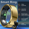 Smart Ring Blood Pressure Heart Rate Sleep Monitoring Smartring 5ATM Multi-sport Smartring Man Women - Image 1