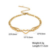 Angel Wing Charm Bracelet for Women Girl Gold Stainless Steel Color Double Layer Beads Chain Bracelets Jewelry - Image 12