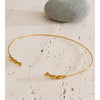 Stainless Steel Cubic Zirconia Torques Necklace for Women Summer Delicate Arrivals Aesthetic Golden Jewelry - Image 5