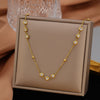 Eilieck 316L Stainless Steel Round Sparkling Zirconia Necklace Bracelet Set For Women Jewelry Set Holiday Gift - Image 11