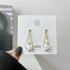 Korean Pearl Chain Tassel Clip on Earrings Fairy Temperament Earrings Simple Zircon Ball Earrings for Non-pierced Women - Image 7