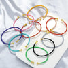 Copper Wire Open End Bracelet Vintage Hip Hop Weaving Bracelet Neutral Jewelry Gift - Image 4