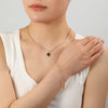 Water Drop Crystal Chic Choker Necklace Bracelet Earring Set for Women Hip Hop Shiny CZ Tennis Necklaces Set Jewelry - Image 3