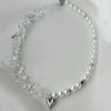 Vintage Heart Pendant Choker Necklace with Cubic Zirconia - Image 6