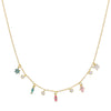 Sign of Life Amulet Jewish Religious Jewelry Gold Color Cute Chai Eye Fish Star CZ Charm Choker Necklace - Image 7