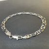 Silver Necklace 6MM Side Z-Shaped Necklace, Bracelet Men's And Women's Jewelry Gift 45-60CM - Image 6
