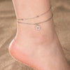 Stainless Steel Anklets for Women Sun Flower Leaves Moon Star Foot Bracelet Jewelry Summer Beach Accessories - Image 16