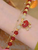 Year Lucky pingan Beaded Bracelet For Women Elegant Red Beads Fu Letter Charm Bracelet Chinese Jewelry Festive Gifts Girl - Image 4